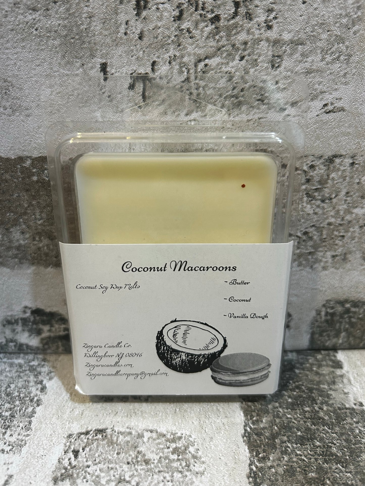 Coconut Macaroon Wax Melt
