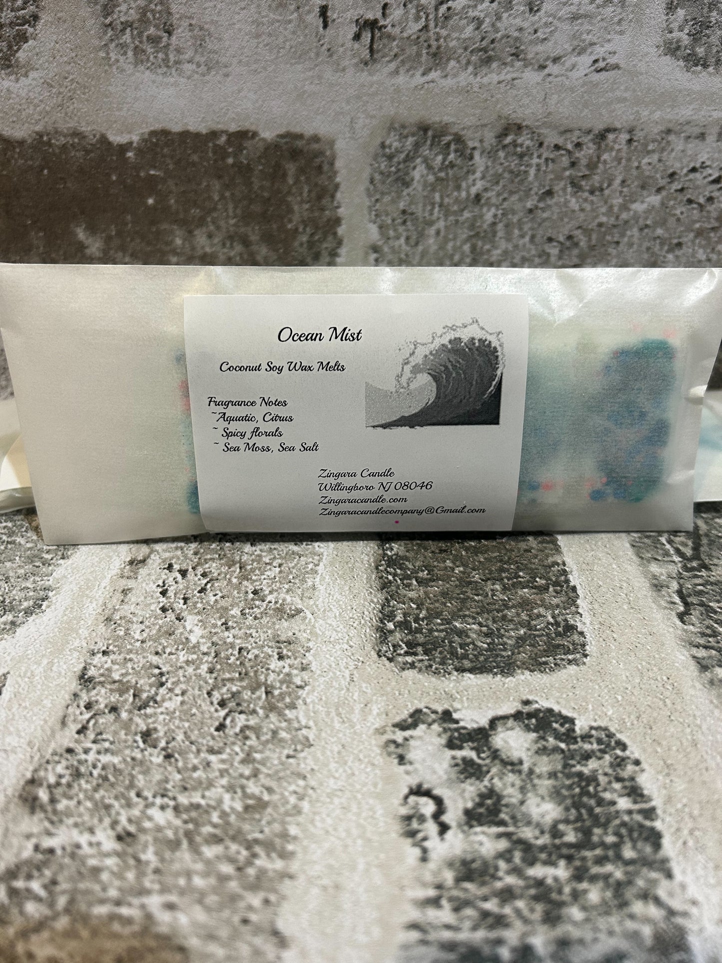 2.5oz Ocean Mist Wax Snap Bar