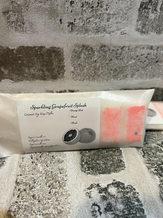 2.5oz Sparkling Grapefruit Splash Wax Snap Bars